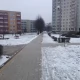 Tczew - Odśnieżanie. Dlaczego chodnik odśnieżają do połowy?