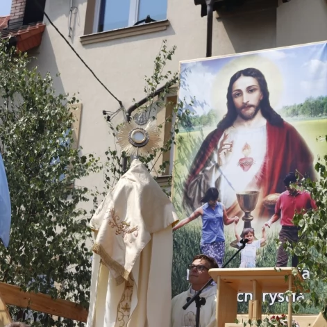 Tczew - Boże Ciało - procesja z Najświętszym Sakramentem