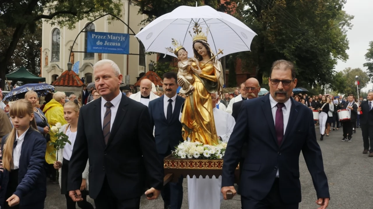 Tczew - Tczewianie na odpuście w Piasecznie
