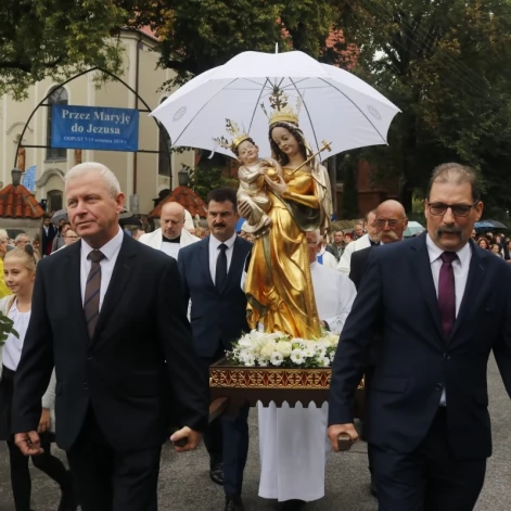 Tczew - Tczewianie na odpuście w Piasecznie