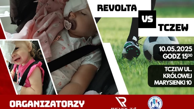 Tczew - Charytatywny Mecz Piłkarski dla Lenki