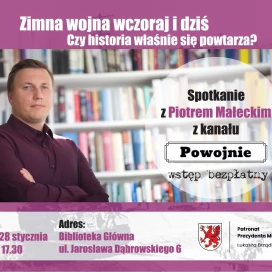 Tczew - "Zimna wojna wczoraj i dziś. Czy historia właśnie się powtarza?"
