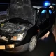 Tczew - 19-latek stracił panowanie nad autem i uderzył w bariery