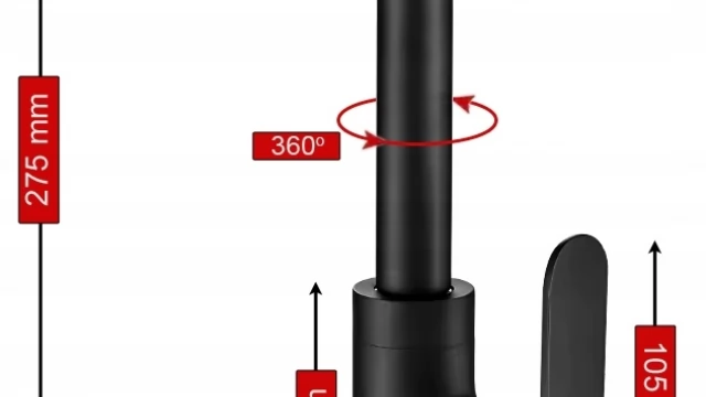 Tczew - Bateria umywalkowa czarna