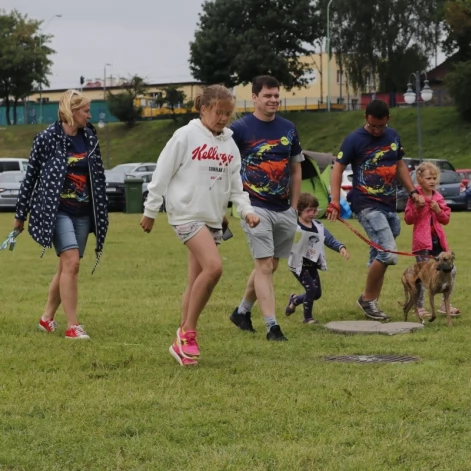 Tczew - Zawody Flyball, czyli wyścig psich sztafet