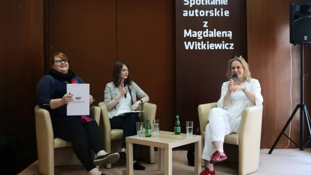 Tczew - Magdalena Witkiewicz ponownie odwiedziła tczewską książnicę