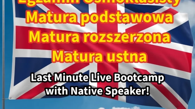 Tczew - J. ANGIELSKI - KURS LAST MINUTE DO EGZAMINÓW!
