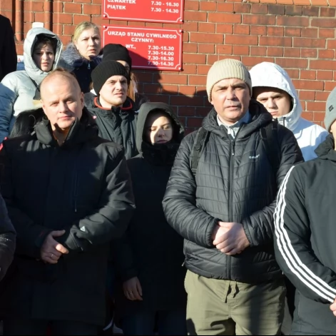 Tczew - Polacy i Ukraińcy ramię w ramię przeciw rosyjskiej agresji