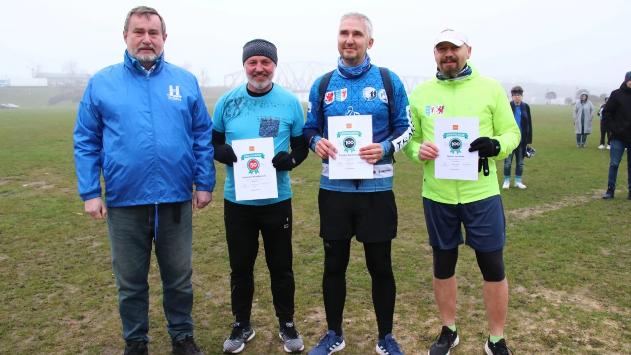 Tczew - Parkrun na niebiesko