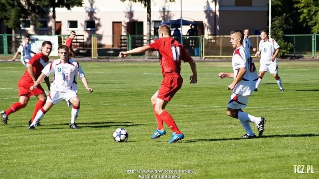 Tczew - Gryf zagra z liderem Huraganem Przodkowo w 7 kolejce IV ligi