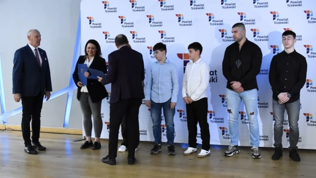 Tczew - Starosta nagrodził ludzi kultury i sportu