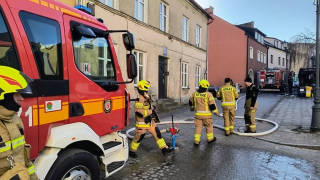 Tczew - Czarny, gryzący dym nad Tczewem. Co się paliło?