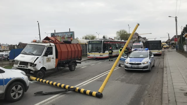 Tczew - Pilne! Groźny wypadek przy al. Kociewskiej