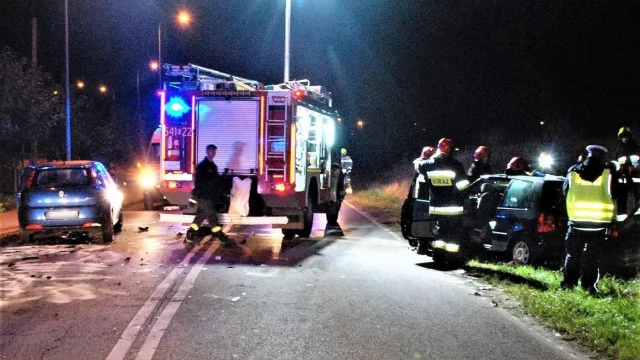 Tczew - Trzy osoby w szpitalu po wypadku w Szpęgawie. Sprawca miał 2,5 promila