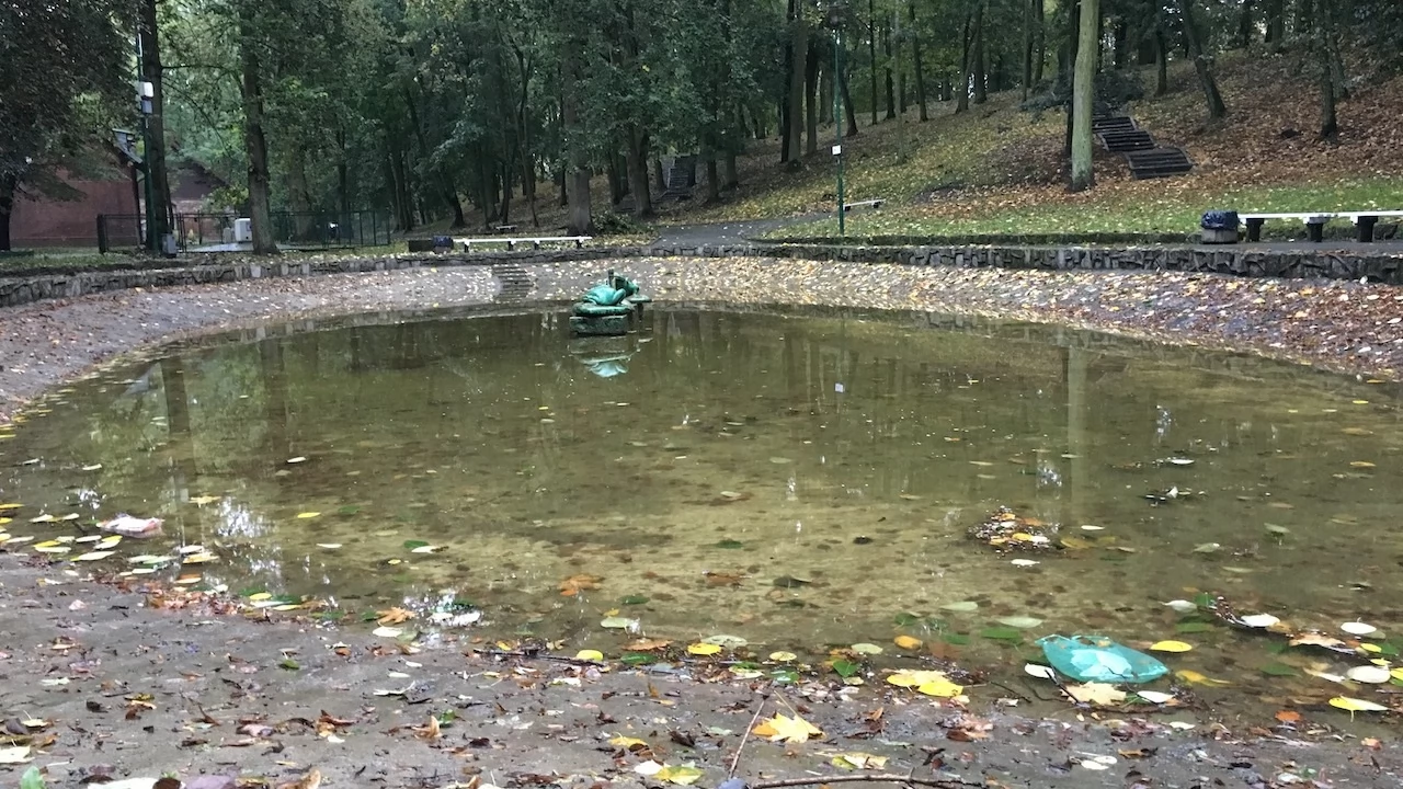 Tczew - Park Miejski jesienią z dnia 7.10.2016