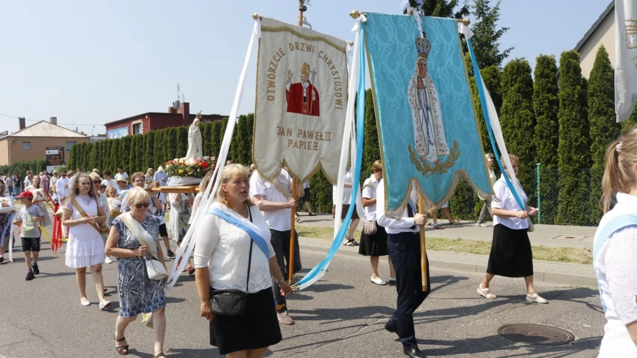 Tczew - Boże Ciało - procesja z Najświętszym Sakramentem
