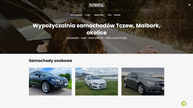 Tczew - Wypożyczalnia samochodów Malbork - Patirental