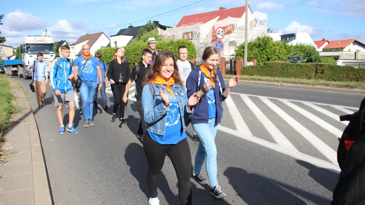 Tczew - Pielgrzymka idzie do Częstochowy. Ze względu na COVID jest inna niż zwykle