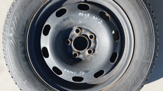Tczew - Kola felgi opony 2 szt 5x100 golf skoda 185/65/R14