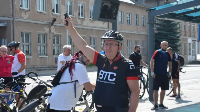 Tczew - I pojechali! Wielki Przejazd Rowerowy wyruszył