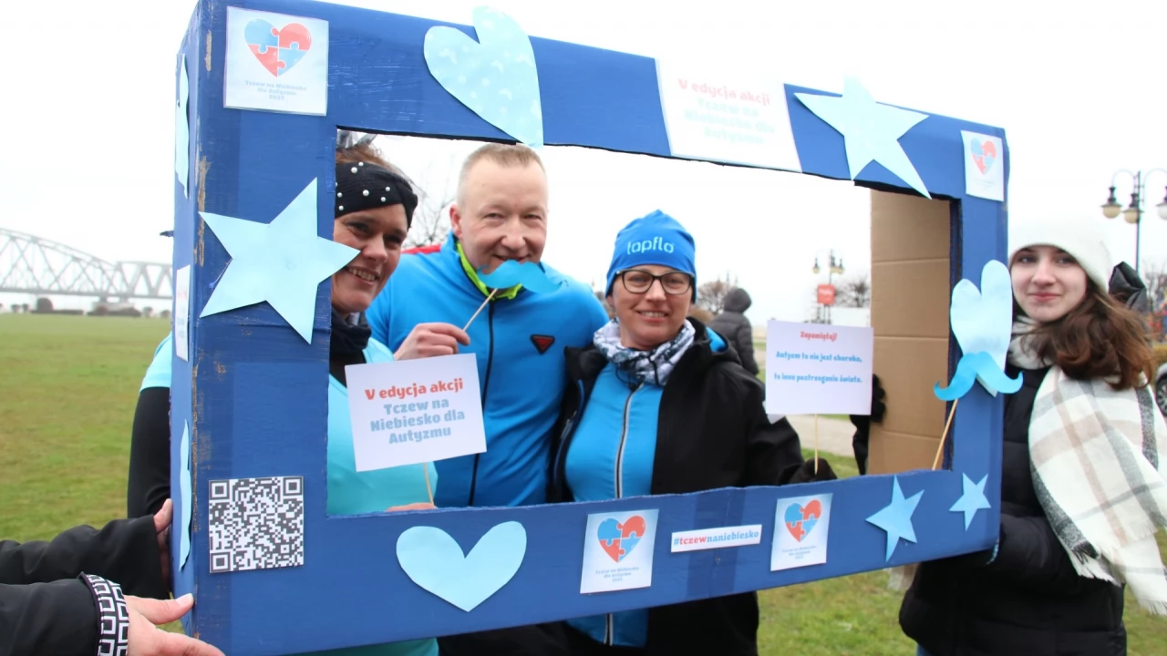 Tczew - Parkrun na niebiesko