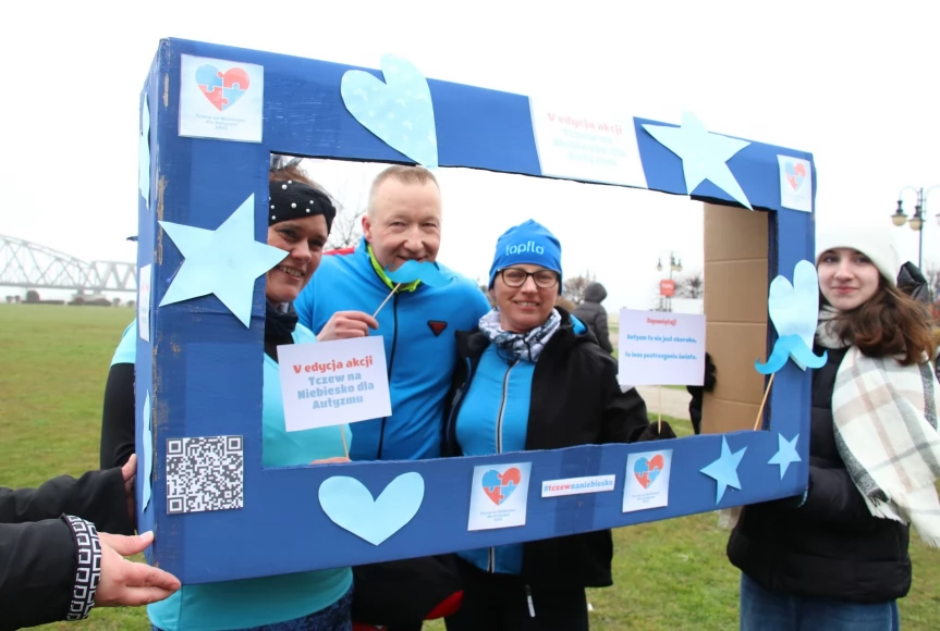 Tczew - Parkrun na niebiesko