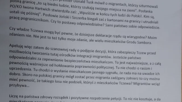 Tczew - Temat imigracji żyje również w Tczewie