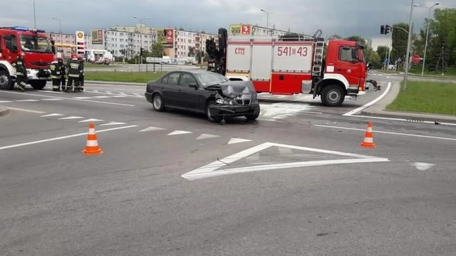 Tczew - Duże utrudnienia - wypadek w okolicy ronda Jana Pawła II. Wcześniej w Subkowach