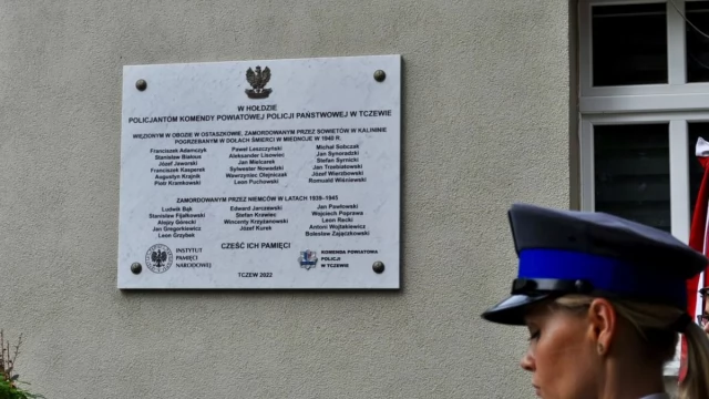 Tczew - Upamiętnili ofiary Katynia