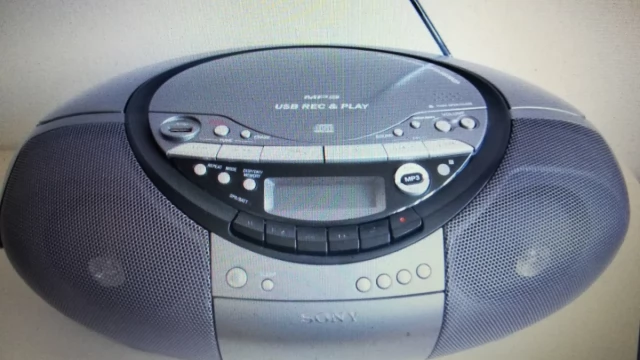 Tczew - Boombox Sony Radio MP3 USB - Super Dzwięk