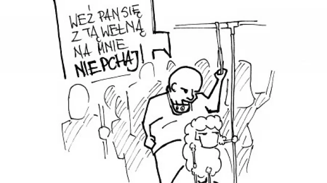 Tczew - Przepełnione autobusy