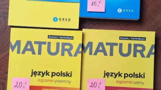 Tczew - Sprzedam książki ( Liceum - Technikum) )
