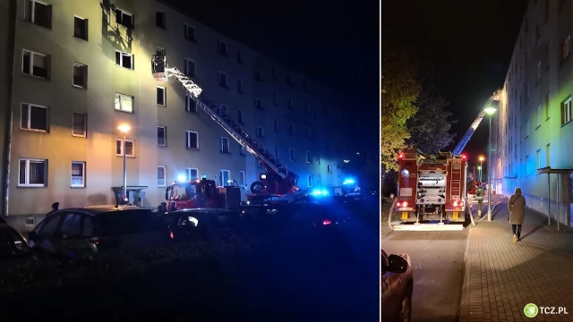 Tczew - Tragedia w bloku na Niepodległości. Jedna osoba nie żyje, dwie w szpitalu [WIDEO]