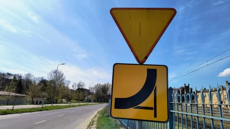 Tczew - Zmiana pierwszeństwa na Jana z Kolna
