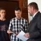 Tczew - 18-letni autor muralu. "Jasna i Dersław jak ilustracja do książki"