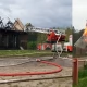 Tczew - Płonie zabytkowa przepompowania w Rybakach