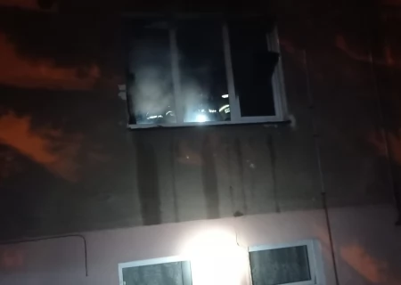 Tczew - Pożar na Wąskiej w Tczewie