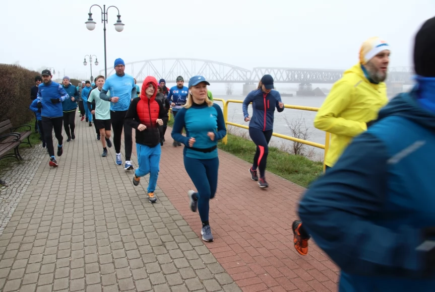 Tczew - Parkrun na niebiesko