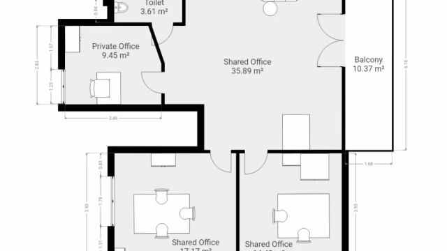 Tczew - Biura na wynajem/ 67 m2/ 85 m2