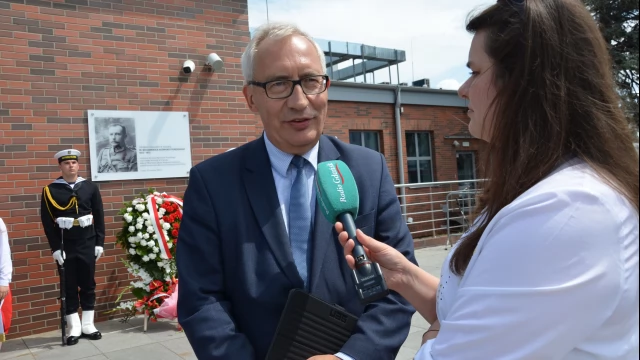 Tczew - Kazimierz Porębski patronem dworca PKP w Tczewie