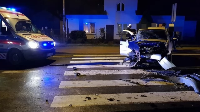 Tczew - Gręblin. Trzy osoby poszkodowane w wypadku na dk 91