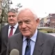Tczew - Wizyta Leszka Millera w Tczewie - pojawiły się deklaracje ws. mostu