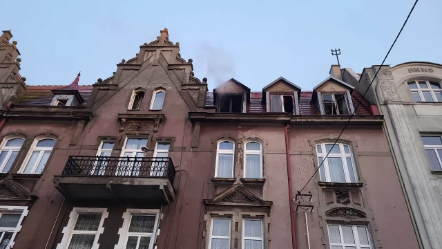 Tczew - Pożar na Słowackiego [AKTUALIZACJA]