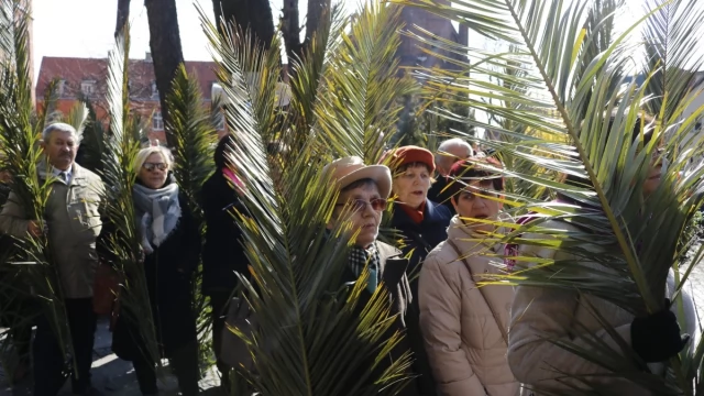 Tczew - Niedziela Palmowa w tczewskiej farze [FOTO]
