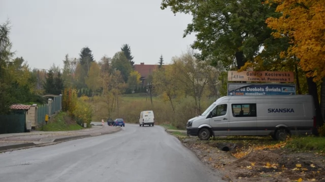Tczew - Remont dojazdówki do Tczewa na finiszu