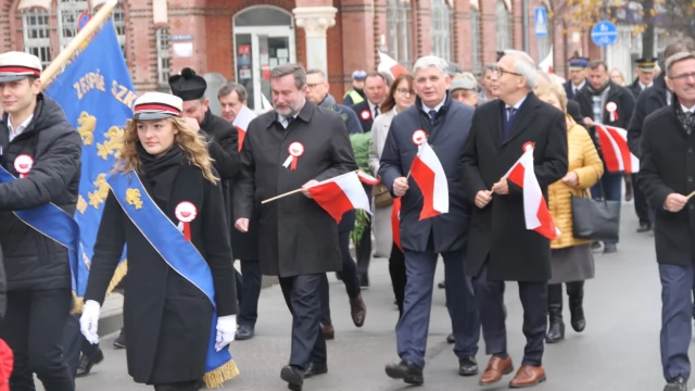 Tczew - Biało-czerwony Tczew na Święto Niepodległości