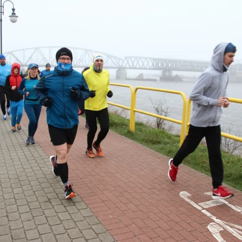 Tczew - Parkrun na niebiesko