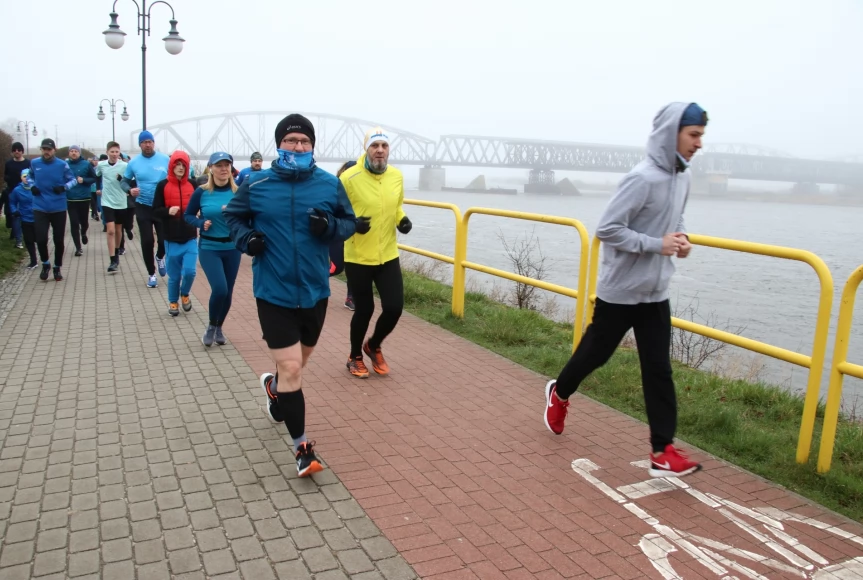Tczew - Parkrun na niebiesko