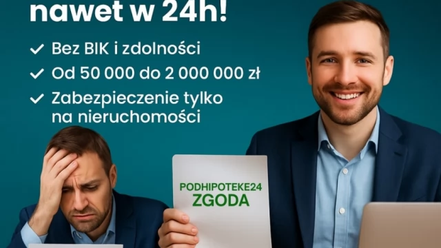 Tczew - Pożyczka pod zastaw nieruchomości na 10 lat