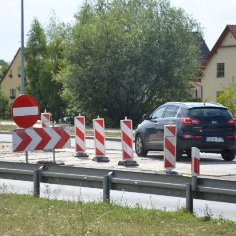 Tczew - Zamknięcie jezdni zachodniej dk 91